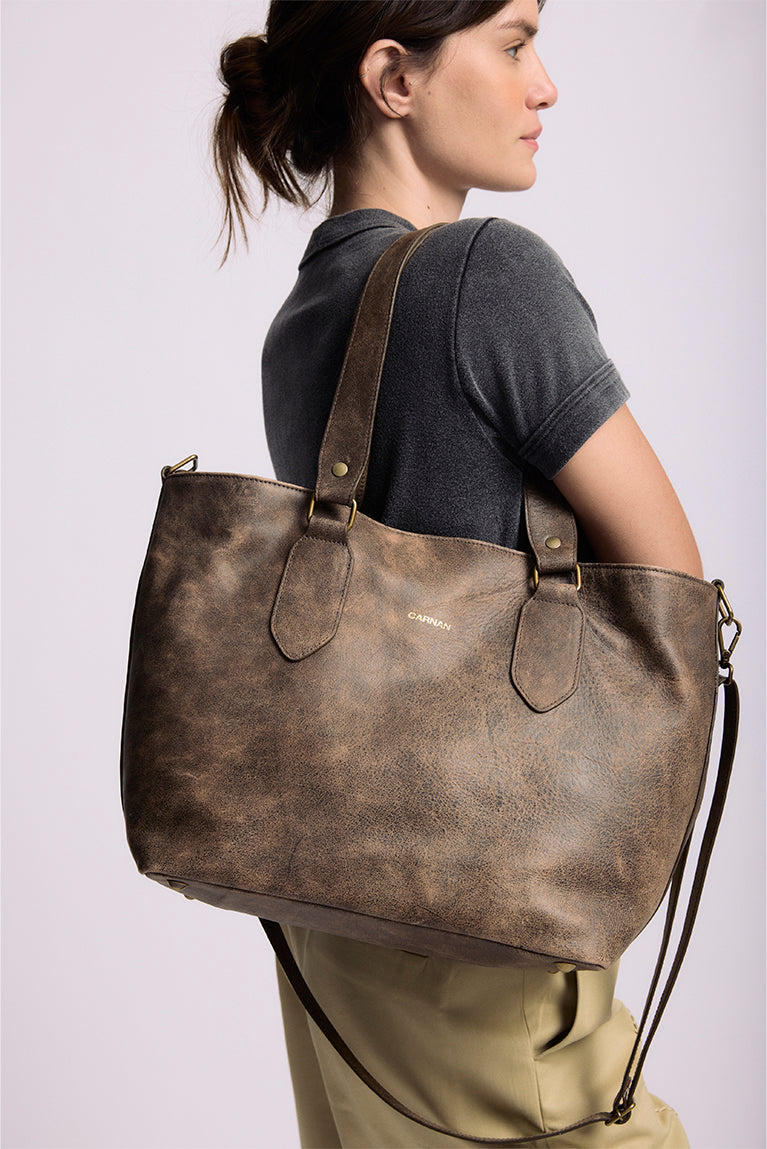 Satchel Bag - Distressed