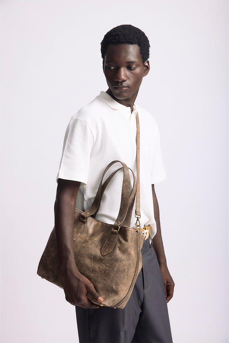 Satchel Bag - Distressed