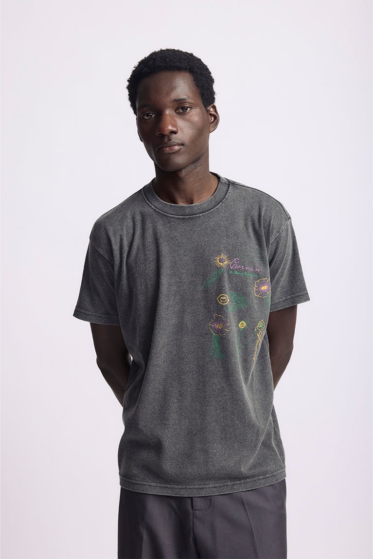 Ecosystem Heavy T-shirt - Washed Black