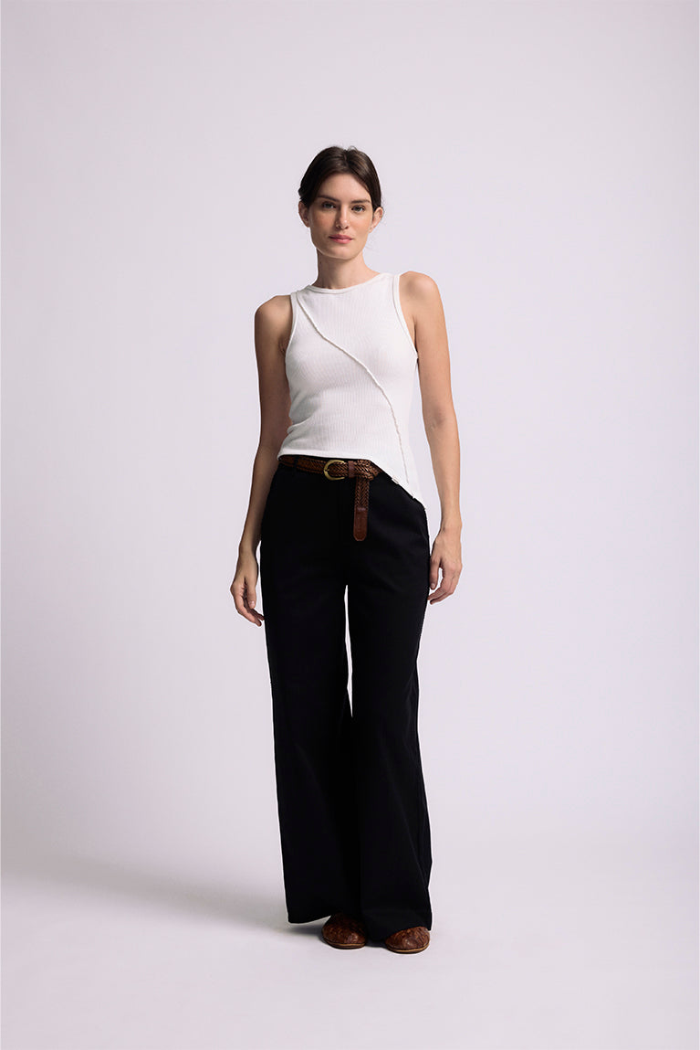Embroidered Tailored Pants - hover