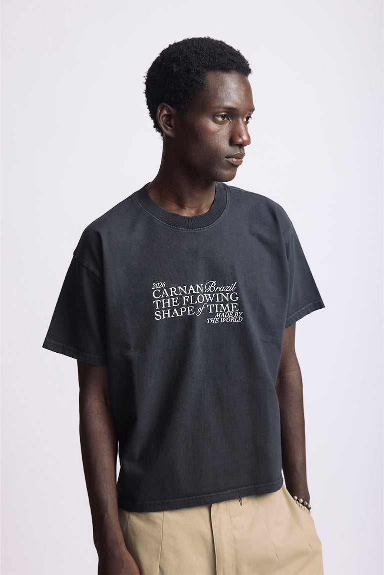 Title Boxy T-shirt - Black