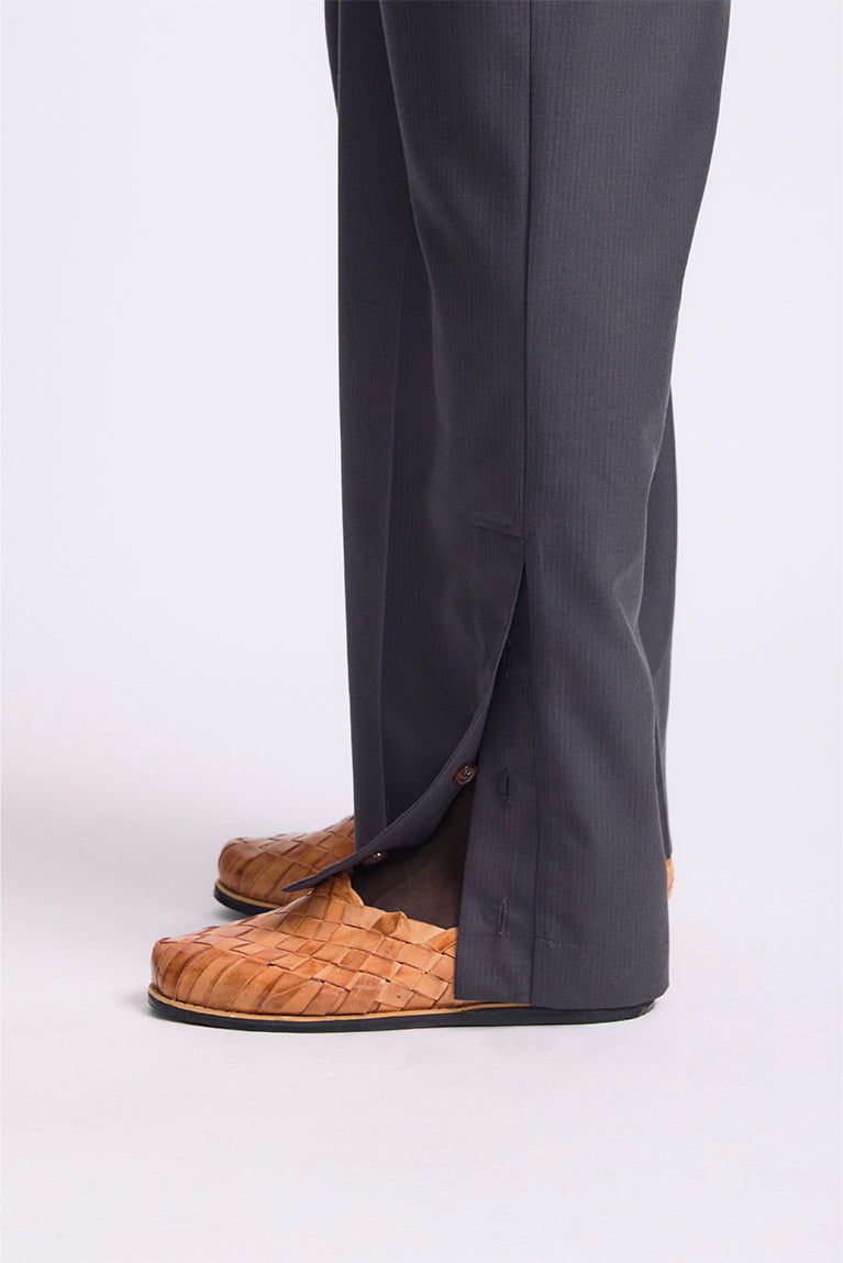 Tailored Slit Pants