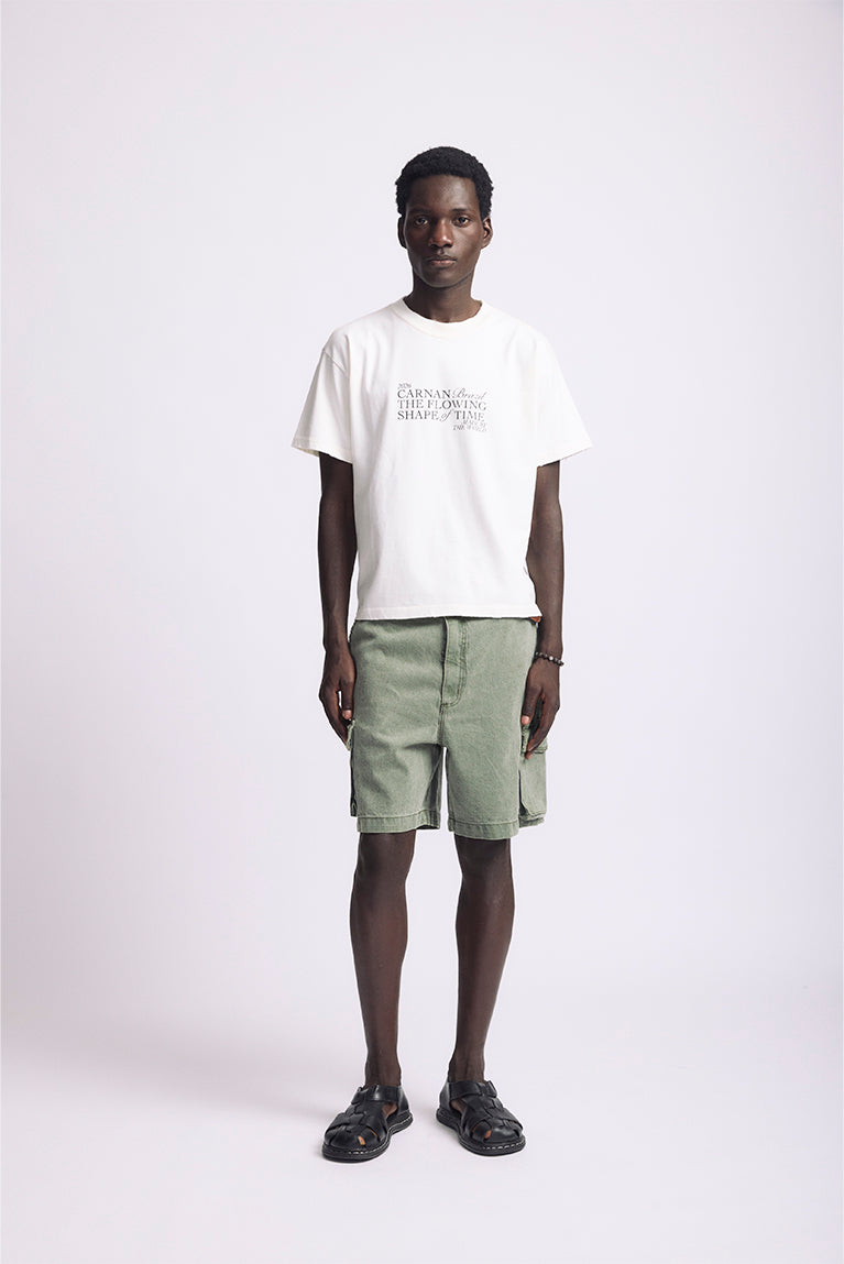 Title Boxy T-shirt - Off - hover