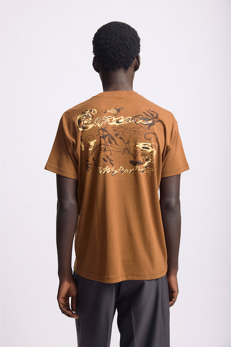 Wind Heavy T-shirt - Brown