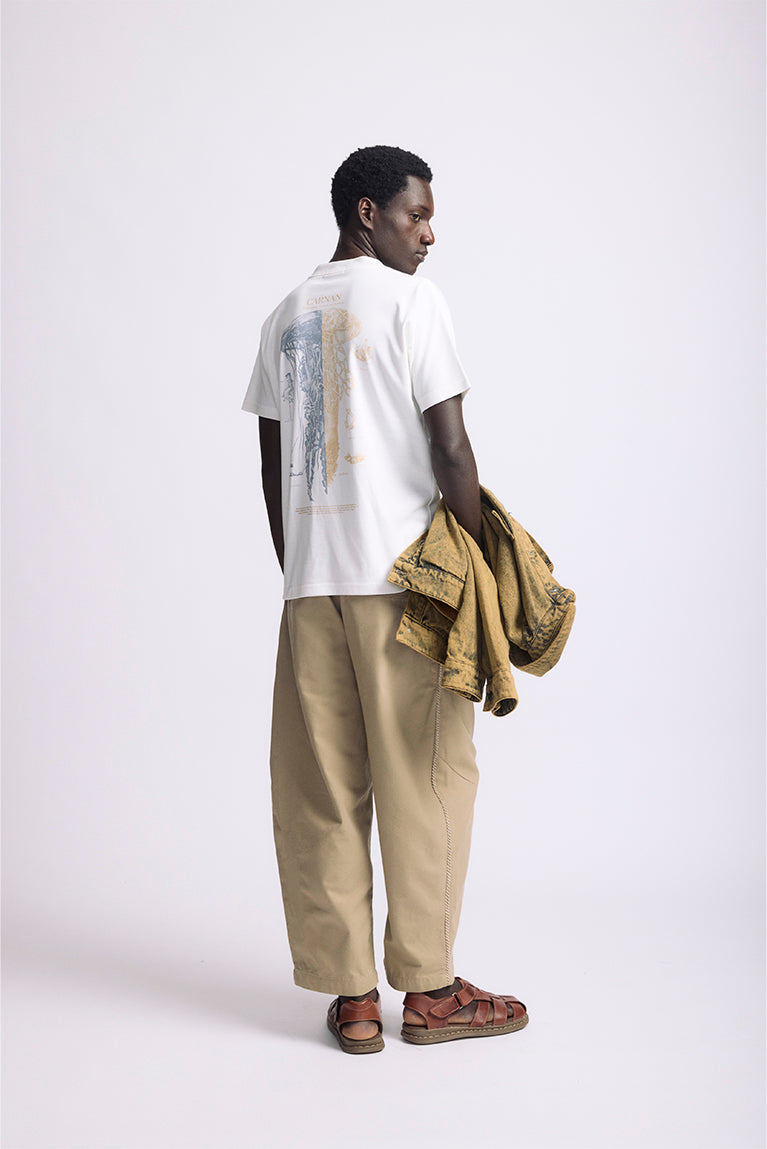 Sea Jelly Heavy T-shirt - Off