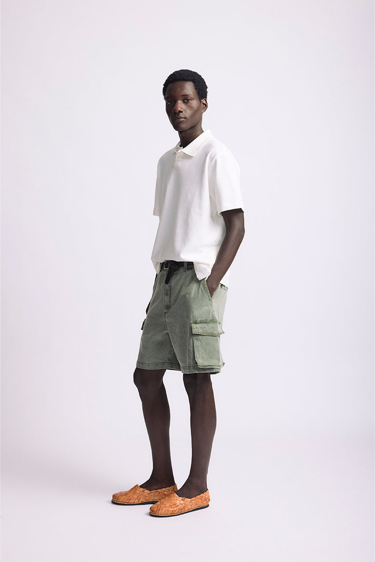 Twill Cargo Shorts