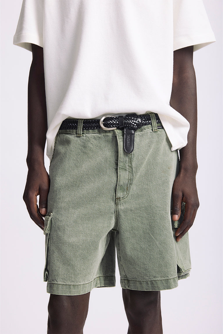 Twill Cargo Shorts