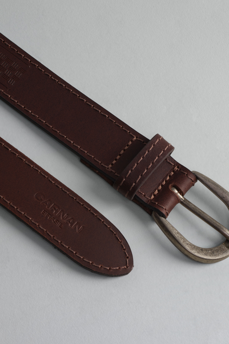 D.I.M Leather Belt - Brown - hover
