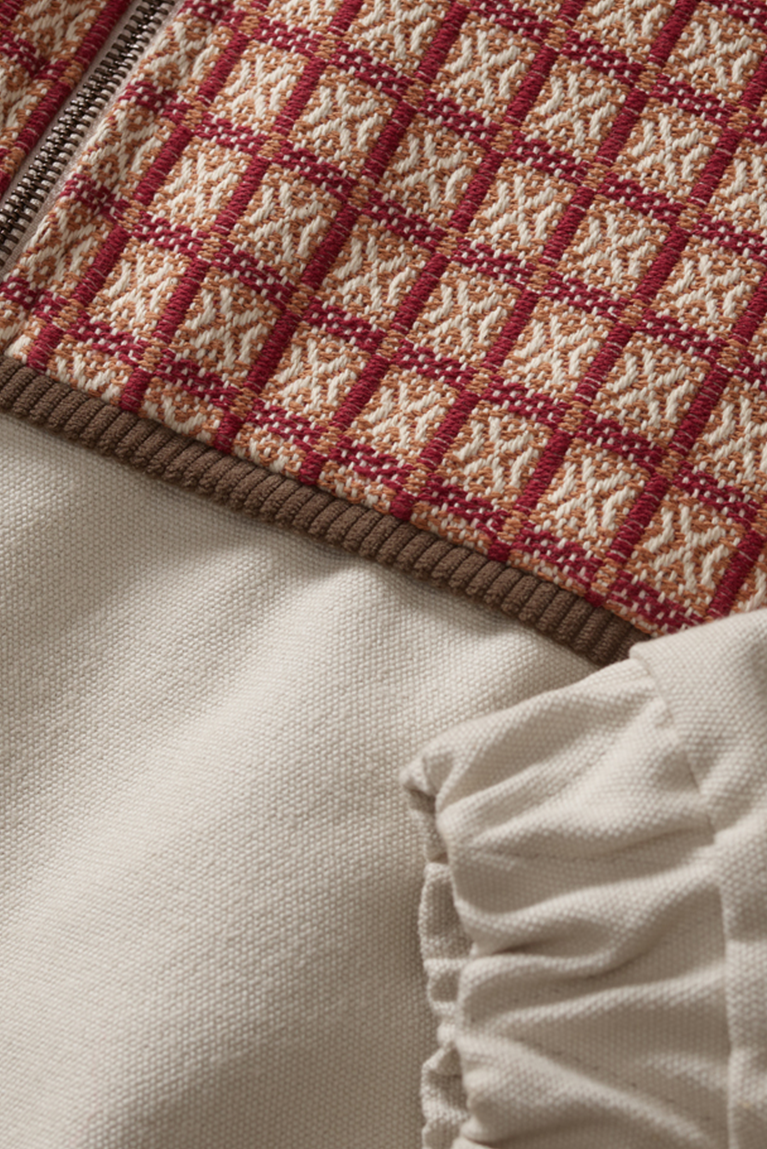 Jacquard Pattern Jacket