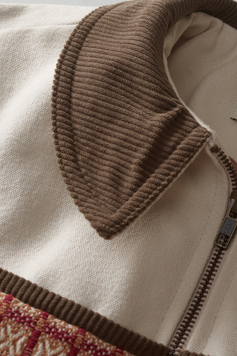 Jacquard Pattern Jacket